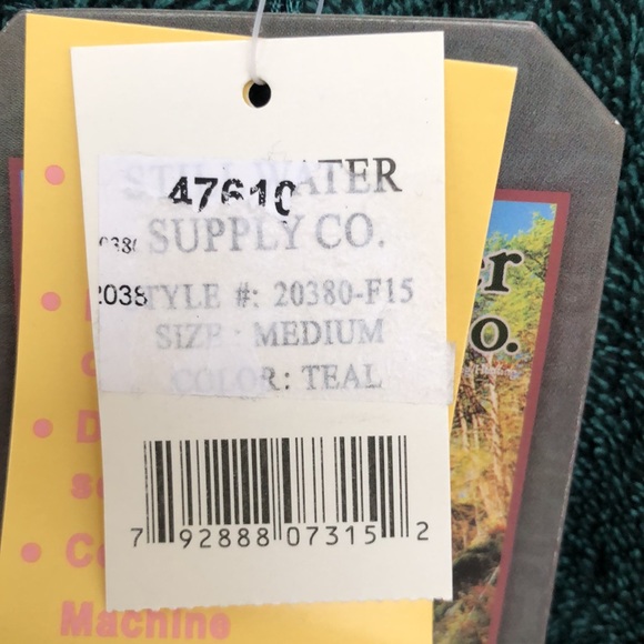 Stillwater Supply Co Vest. Green. Medium - Picture 9 of 15